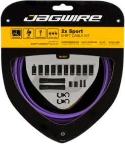 JAGWIRE 2X Sport Schaltzugset 18 JAGWIRE 2X Sport Schaltzugset -Fahrrad Rabatte 319251
