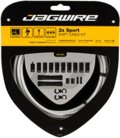 JAGWIRE 2X Sport Schaltzugset 20 JAGWIRE 2X Sport Schaltzugset -Fahrrad Rabatte 319253
