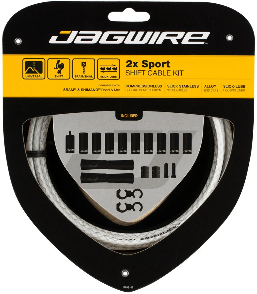 JAGWIRE 2X Sport Schaltzugset 13 JAGWIRE 2X Sport Schaltzugset – Bild 13