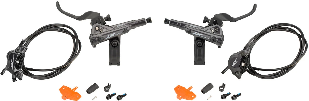 Shimano XT V+h Set Scheibenbremse BR-M8120 / BR-M8100 Mit Metallbelag J-Kit 13 Shimano XT V+h Set Scheibenbremse BR-M8120 / BR-M8100 Mit Metallbelag J-Kit – Bild 13