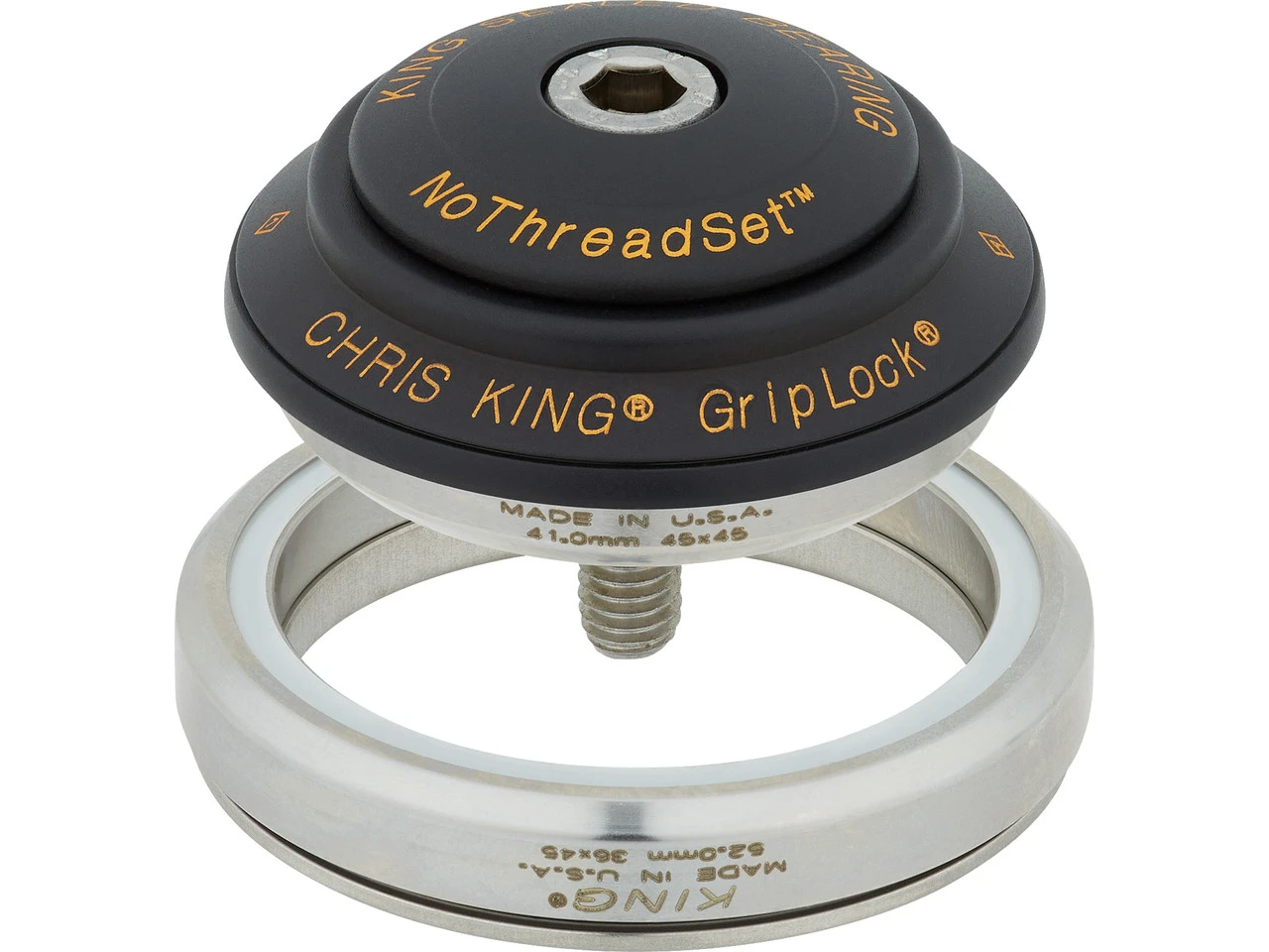 Chris-king DropSet 3 IS41/28,6 - IS52/40 GripLock Steuersatz 1 Chris-king DropSet 3 IS41/28,6 - IS52/40 GripLock Steuersatz