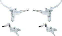 HOPE Tech 4 E4 V+h Set Scheibenbremse Mit Kunststoffleitung -Fahrrad Rabatte 481824