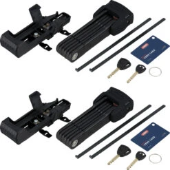 Abus Bordo Granit 6500K Faltschloss TwinSet Mit SH Halter -Fahrrad Rabatte 482445