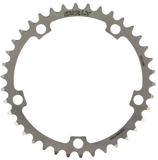 Surly Kettenblatt, 5-Arm, 130 Mm Lochkreis 1 Surly Kettenblatt, 5-Arm, 130 Mm Lochkreis