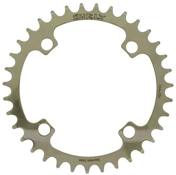 Surly Kettenblatt, 4-Arm, 104 Mm Lochkreis 1 Surly Kettenblatt, 4-Arm, 104 Mm Lochkreis
